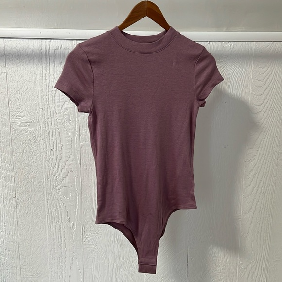 Tops - Plum soft bodysuit
